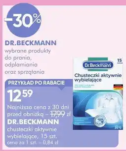 SuperPharm Chusteczki aktywnie wybielające 15szt oferta