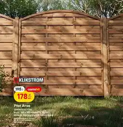 Castorama Płot Arve oferta