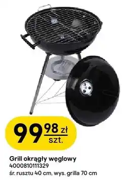 Castorama Grill okrągły węglowy 4000810111329 oferta