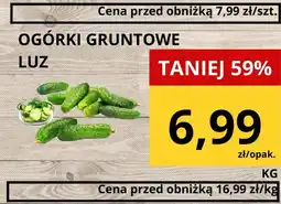 Supeco Ogórki gruntowe luz oferta