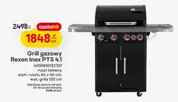 Castorama Grill gazowy Rexon Inox PTS 4.1 oferta