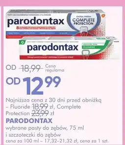 SuperPharm Pasta do zębów parodontax complete protection oferta