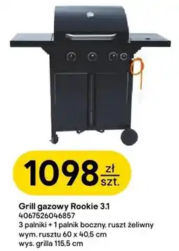 Castorama Grill gazowy Rookie 3.1 4067526046857 oferta