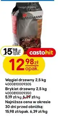 Castorama Węgiel drzewny 2,5kg 4000810009305 oferta
