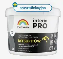 Castorama Farba biała antyrefleksyjna beckers interio pro oferta