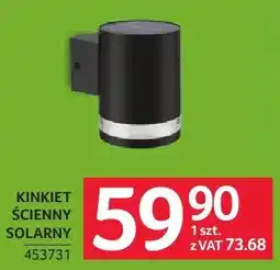 Selgros Kinkiet ścienny solarny oferta