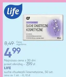 SuperPharm Chusteczki kosmetyczne life oferta