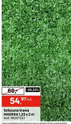 Leroy Merlin Sztuczna trawa madera 1,33x2m oferta