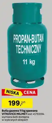 Leroy Merlin Butla gazowa 11kg spawana kod: 45793594 oferta