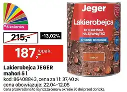 Leroy Merlin Lakierobejca JEGER mahoń oferta