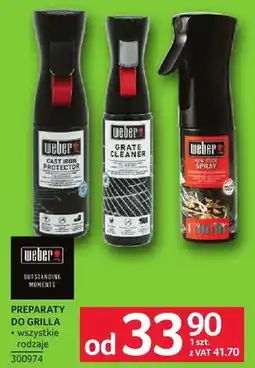 Selgros Preparaty do grilla Weber 500 ml różne rodzaje oferta