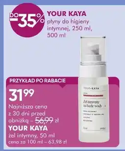 SuperPharm Płyn do higieny intymnej your kaya oferta