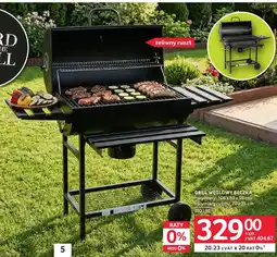 Selgros Grill węglowy BECZKA oferta