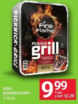 Selgros Grill jednorzęowy Fire Flame oferta