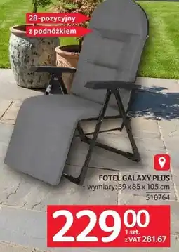 Selgros Fotel Galaxy Plus oferta