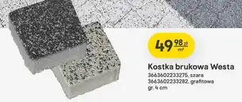 Kostka brukowa westa grafitowa