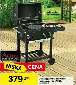 Leroy Merlin Grill węglowy z żeliwnym rusztem angular xl oferta