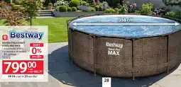 Selgros Basen stelażowy Bestway Steel Pro Max oferta