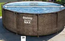 Selgros Basen stelażowy Bestway Steel Pro Max oferta