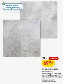 Castorama Gres Lexington 60x60cm 1,44m2 oferta
