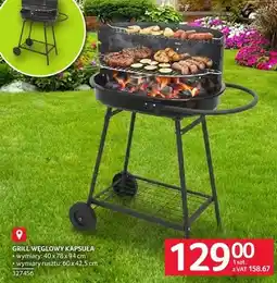 Selgros Grill węglowy KAPSUŁA oferta