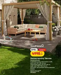 Castorama Zestaw narożny Takutea oferta