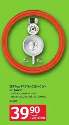 Selgros Zestaw przyłączeniowy do gazu oferta