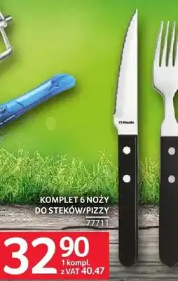 Selgros Komplet 6 noży do steków/pizzy oferta