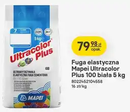 Castorama Fuga elastyczna Mapei Ultracolor Plus 100 biała oferta
