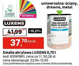 Leroy Merlin Emalia akrylowa LUXENS oferta