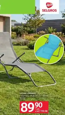 Selgros Leżak Leniwiec oferta
