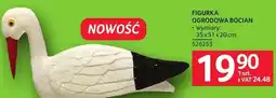 Selgros Figurka ogrodowa bocian oferta