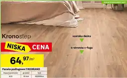Leroy Merlin Panele podłogowe firebrand oferta