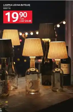 Selgros Lampka LED na butelkę oferta