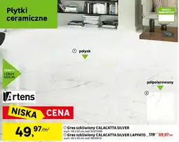 Leroy Merlin Gres szkliwiony calacatta silver lappato oferta