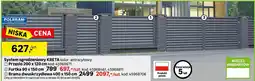 Leroy Merlin Brama dwuskrzydłowa 400x150cm oferta