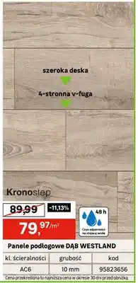 Leroy Merlin Panele podłogowe dąb westland oferta