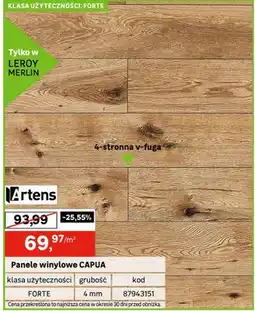 Leroy Merlin Panele winylowe CAPUA oferta