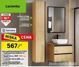 Leroy Merlin Umywalka ceramiczna WESTA 45 INVENA oferta