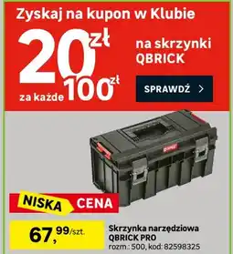Leroy Merlin Skrzynka narzędziowa QBRICK PRO oferta