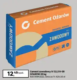 Leroy Merlin Cement zawodowy IV 32,5 R-SR OŻARÓW oferta