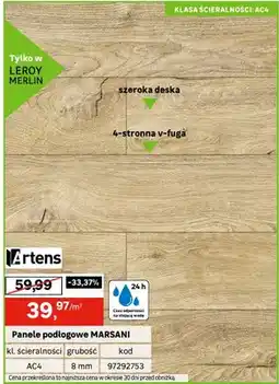 Leroy Merlin Panele podłogowe MARSANI oferta