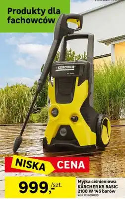 Leroy Merlin Myjka ciśnieniowa Karcher K5 Basic 2100W 145 barów oferta