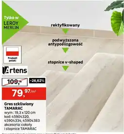 Leroy Merlin Gres szkliwiony tamarac oferta