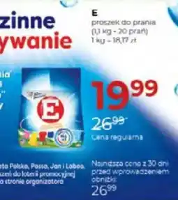 Jawa Drogerie E proszek do prania oferta