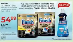 Jawa Drogerie Finish ultimate plus kapsułki do zmywarek lemon / fresh oferta