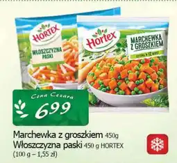 Cezar Delikatesy Marchewka z groszkiem / włoszczyzna paski hortex oferta