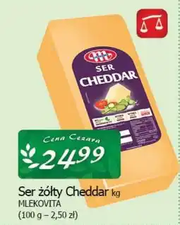 Cezar Delikatesy Ser żółty cheddar mlekovita oferta