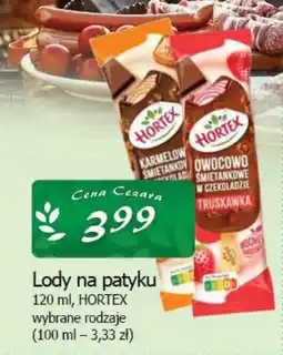 Cezar Delikatesy Lody na patyku hortex oferta