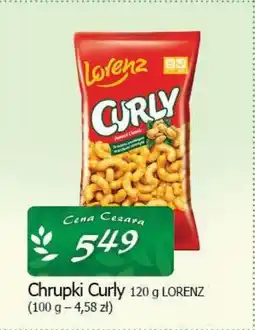 Cezar Delikatesy Chrupki curly lorenz oferta